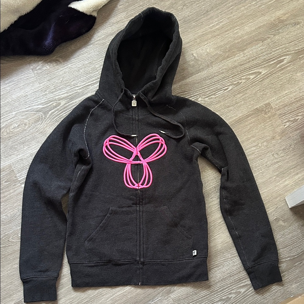 TNA Black and Pink Hoodie